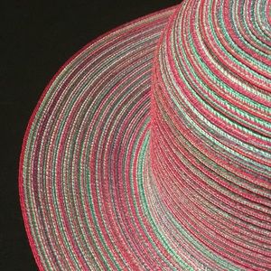 Colorful Designer Straw Hat